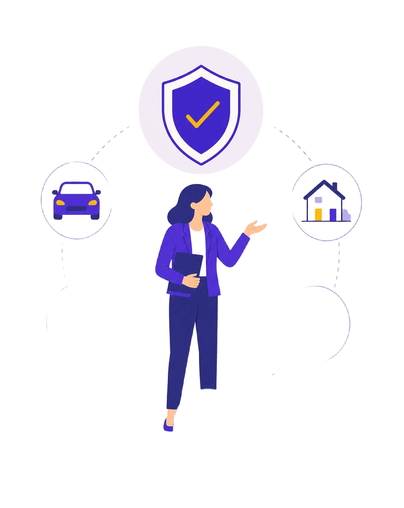 Un seul conseiller AGI au centre de toutes vos protections : auto, habitation, santé, entreprise